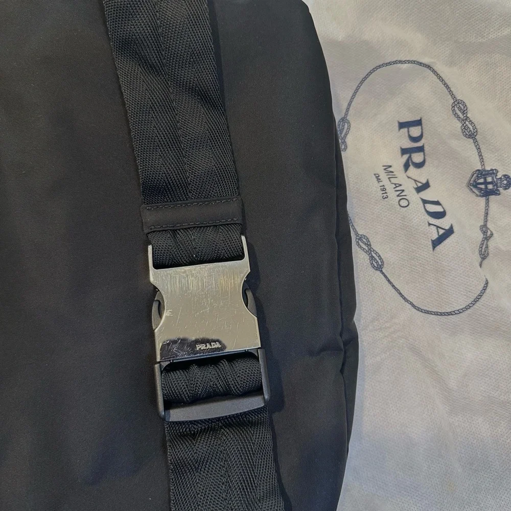 Prada Black Nylon Waist Bag - Picture 9 of 15